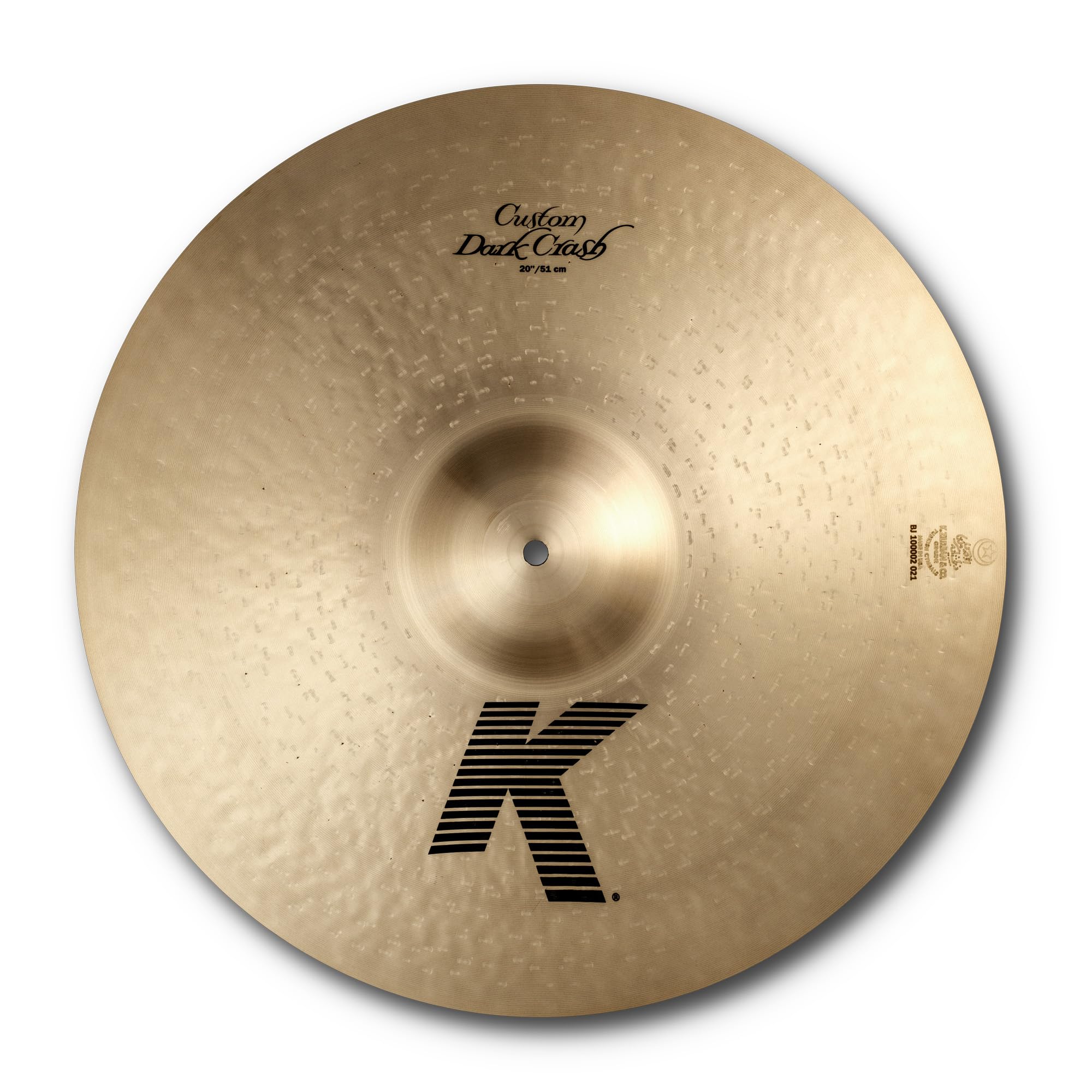Zildjian K0979 20" K Custom Dark Crash Cymbal w/ Drumstick Bag