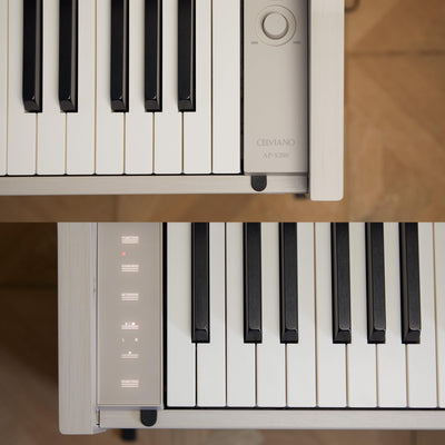 Casio AP-S450 Celviano 88-Key Digital Piano - Gray Beige w/ Adjustable Stand