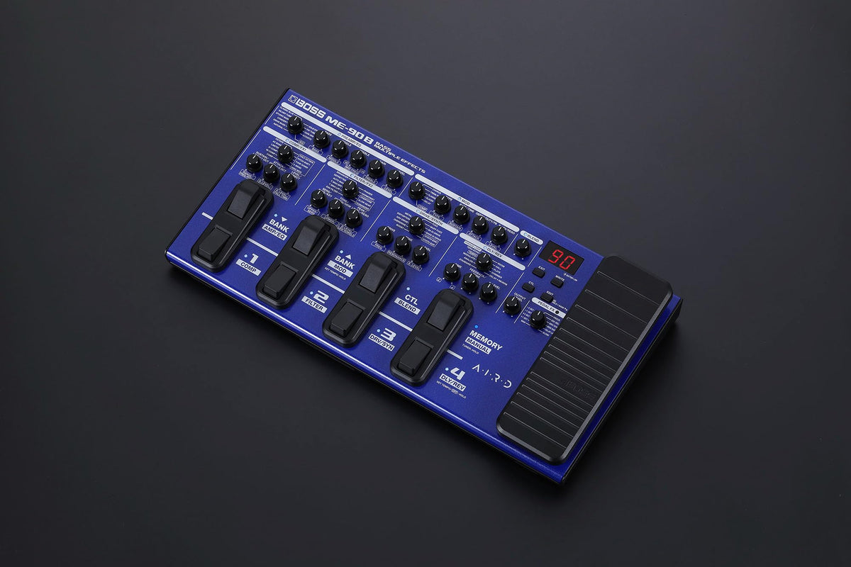 Boss ME-90B Bass Multi-Effects Processor w/ Power Supply