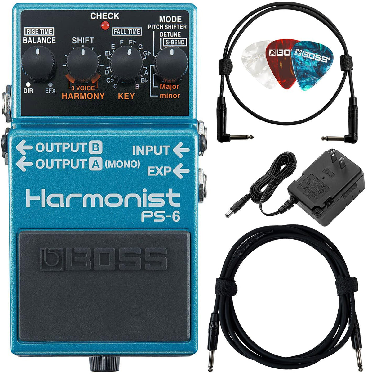 Boss PS-6 Harmonist w/ Power Supply