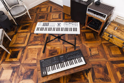 Arturia KeyLab 49 MkII Keyboard Controller - Black w/ Headphones