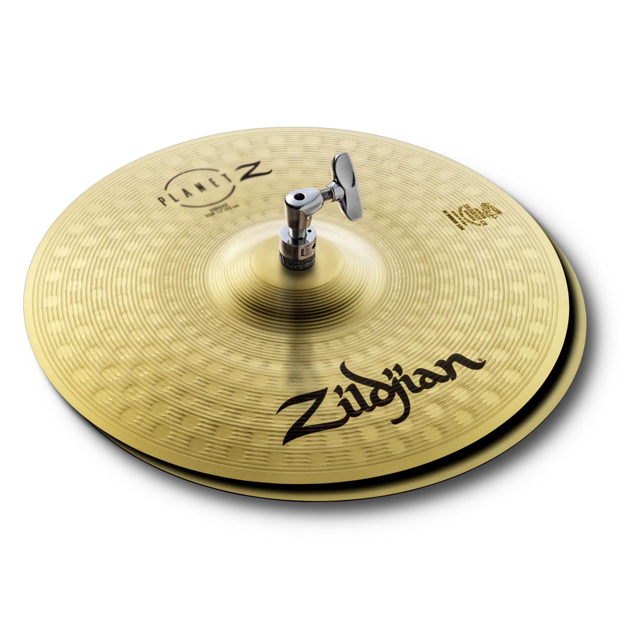 Zildjian ZP14PR 14" Planet Z Hi-Hat Cymbals Pair w/ Drumstick Bag