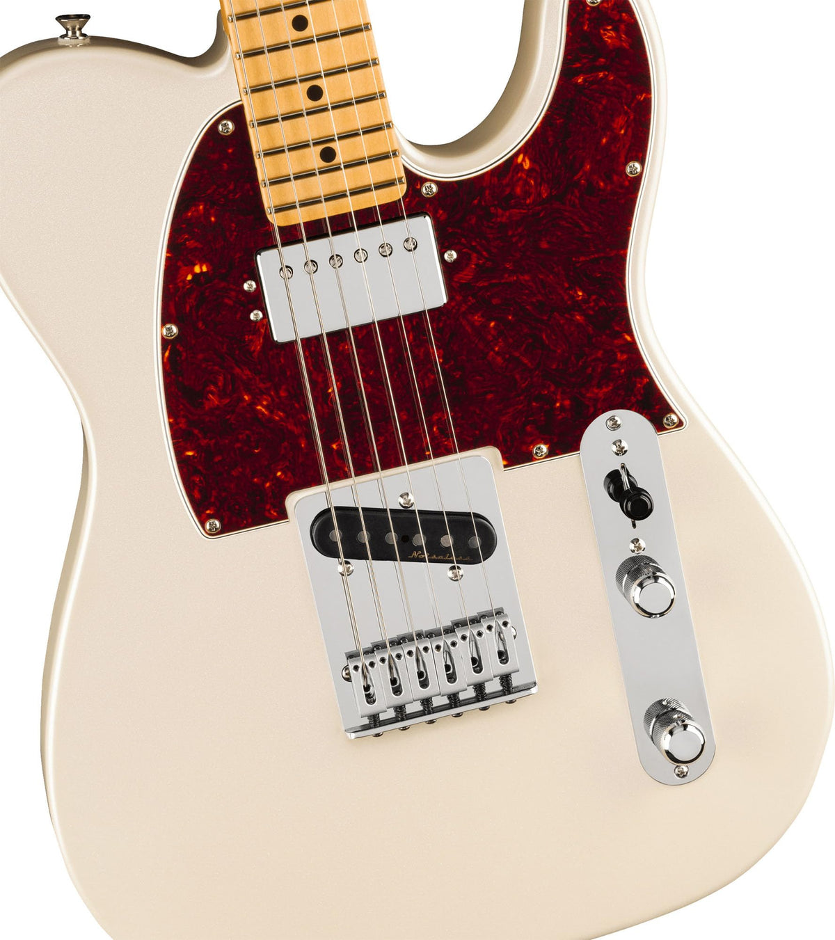 Fender Player II Modified Telecaster SH - Olympic Pearl w/ Cleaning Kit