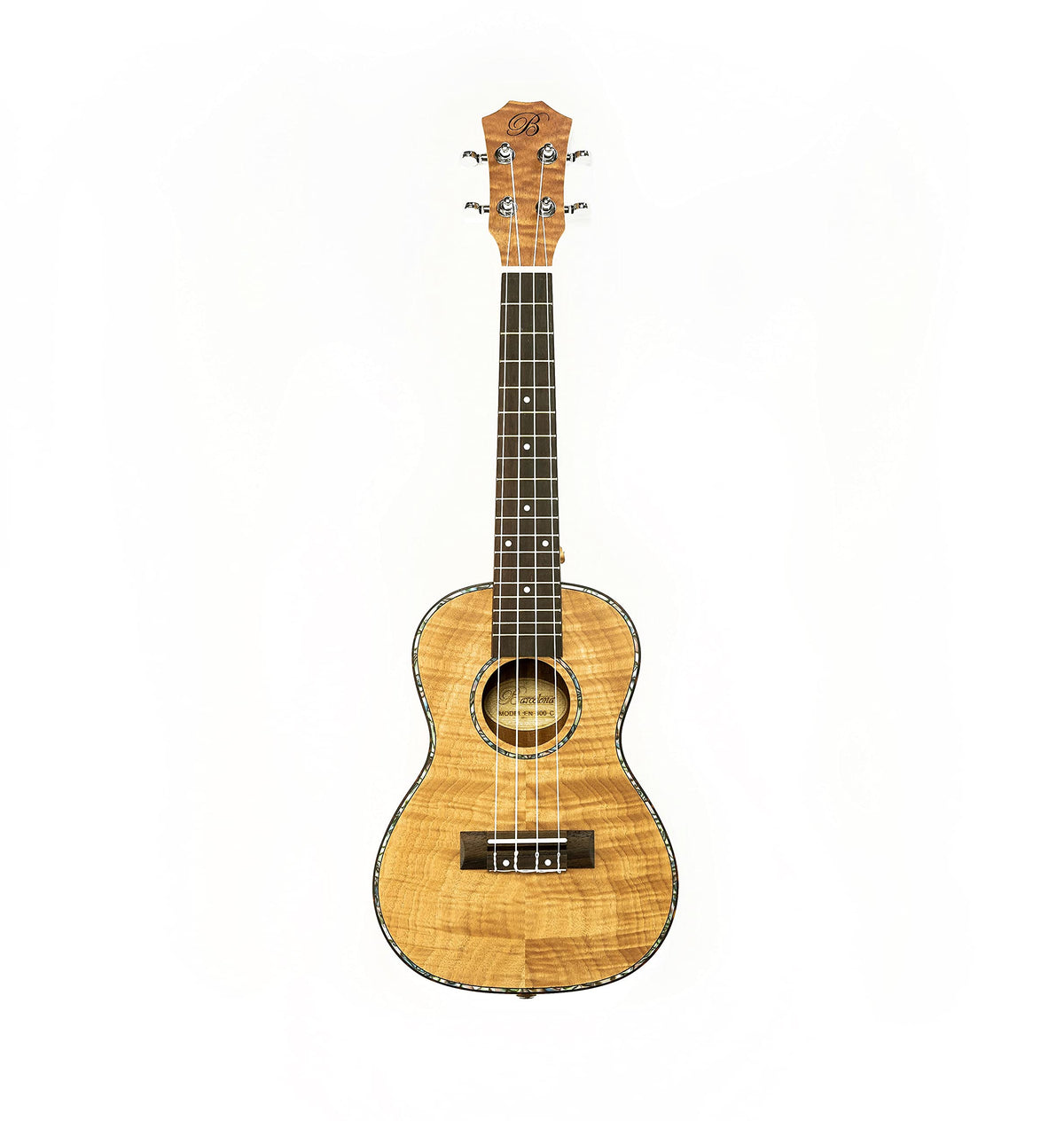 Barcelona Oguman Wood Concert Ukulele w/ Gig Bag