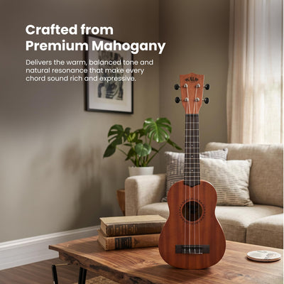 Kala LTP-S Learn to Play Mahogany Ukulele Starter Kit