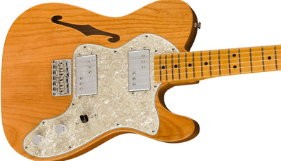 Fender American Vintage II 1972 Telecaster Thinline - Aged Natural w/ Cleaning Kit