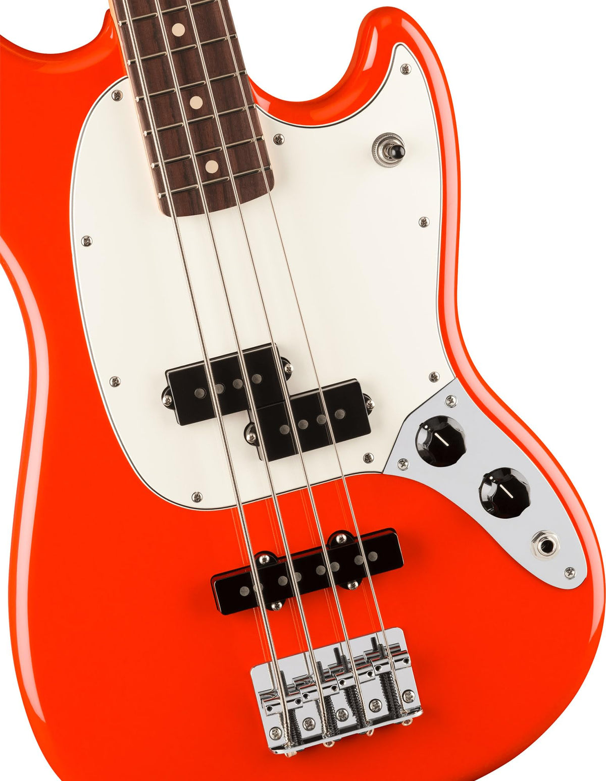 Fender Player II Mustang Bass PJ - Coral Red