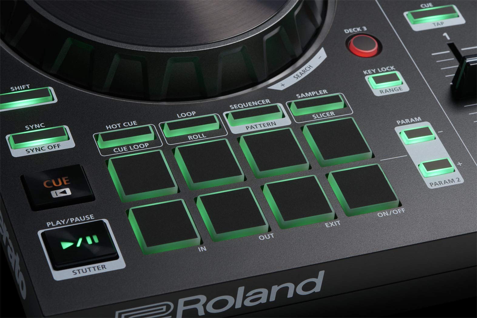 Roland DJ-202 DJ Controller w/ Stand