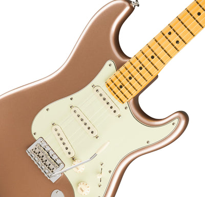 Fender American Professional Classic Stratocaster - Faded Firemist Gold w/ Cleaning Kit