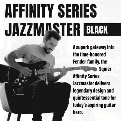 Fender Squier Affinity Jazzmaster - Metallic Black