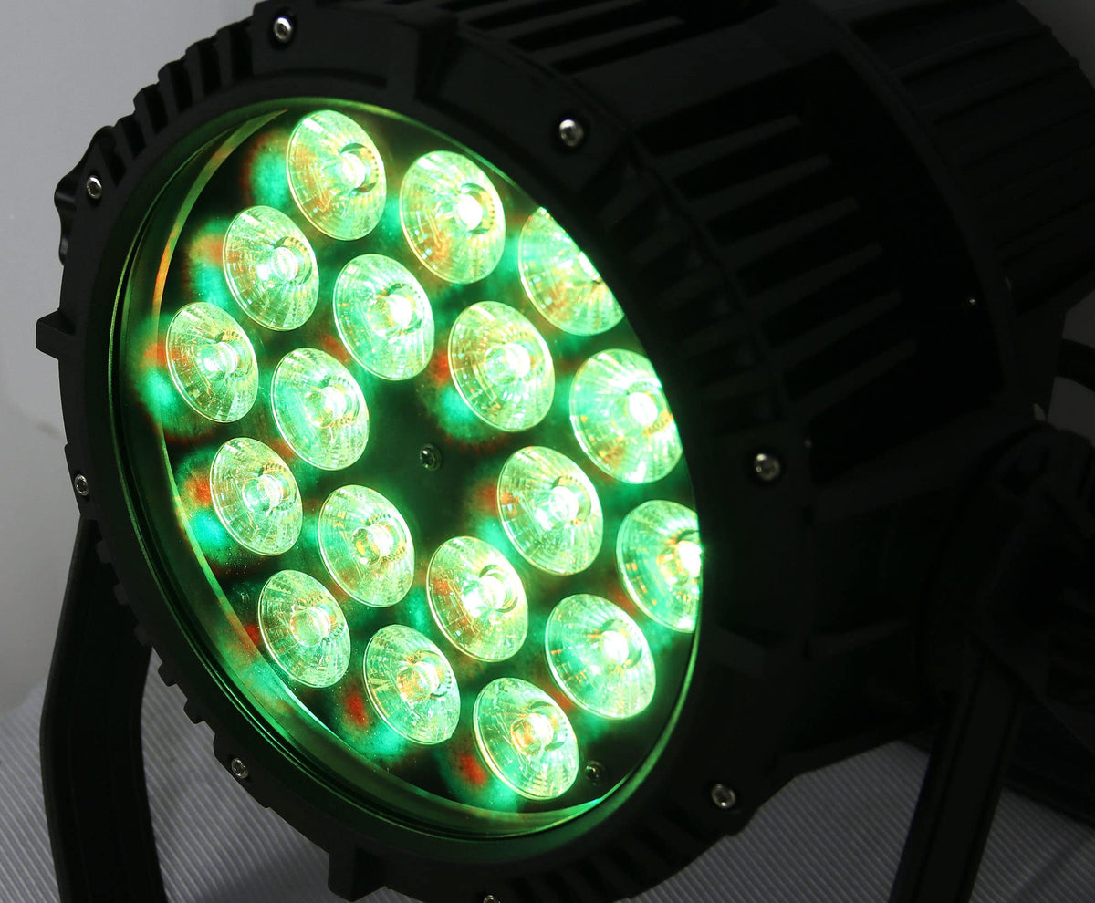 Gearlux SP186EX 18-LED 14-Watt RGBWA+UV Six-in-One LED PAR Stage Light