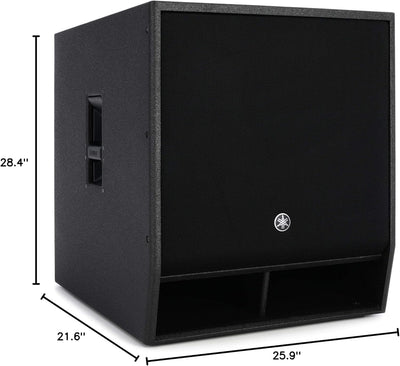 Yamaha DXS18XLF 18-Inch 1,600-Watt Powered Subwoofer
