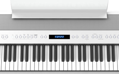 Roland FP-90X 88-Key Digital Piano - White w/ Roland KSC-90 Stand