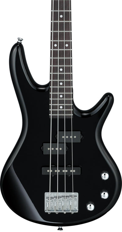 Ibanez GSRM20 SR Gio miKro Short-Scale Bass Guitar - Black w/ Gig Bag