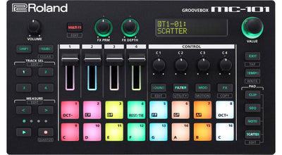 Roland MC-101 Groovebox w/ Cables