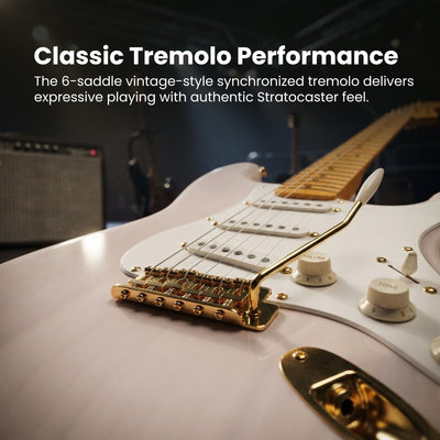 Fender Squier Classic Vibe '50s Stratocaster - White Blonde w/ Gig Bag