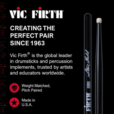 Vic Firth SSGN Signature Series Steve Gadd Nylon Tip Drumsticks