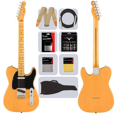 Fender American Professional Classic Telecaster - Butterscotch Blonde w/ Cleaning Kit