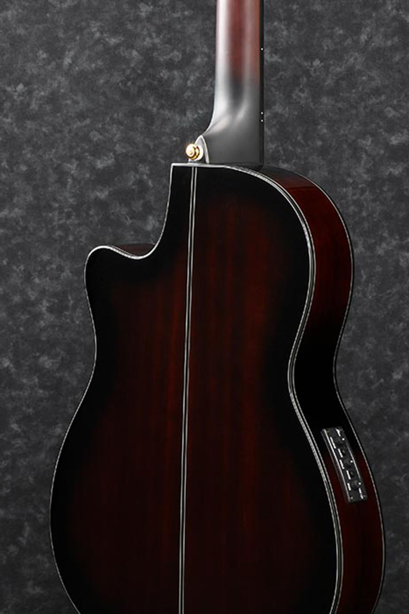 Ibanez GA35TCE Acoustic-Electric Classical Guitar - Dark Violin Sunburst High Gloss w/ Case