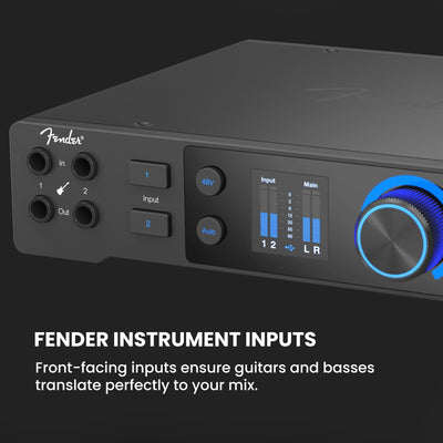 Fender Quantum HD 2 USB-C Audio Interface w/ Headphones