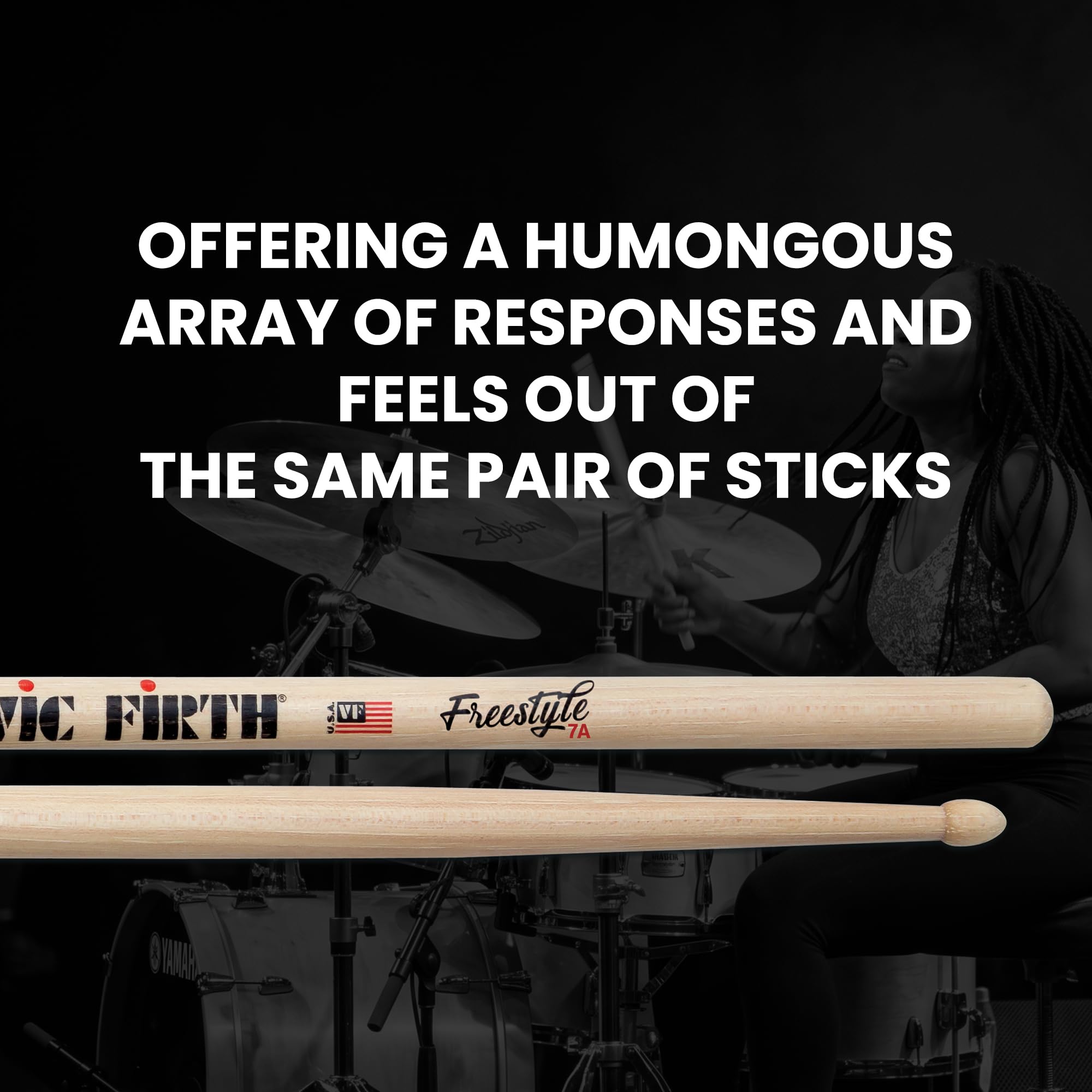 Vic Firth American Concept Freestyle 7A Drumsticks