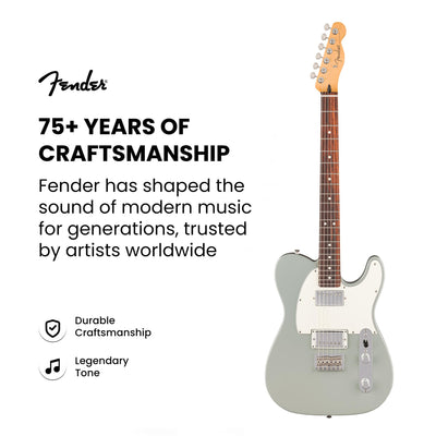 Fender Player II Telecaster HH - Cactus Gray w/ Gig Bag