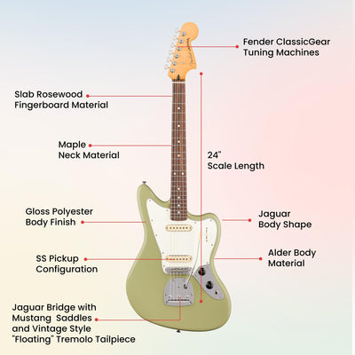 Fender Player II Jaguar - Birch Green