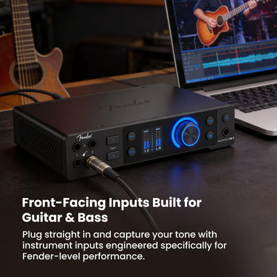 Fender Quantum HD 2 USB-C Audio Interface w/ Headphones