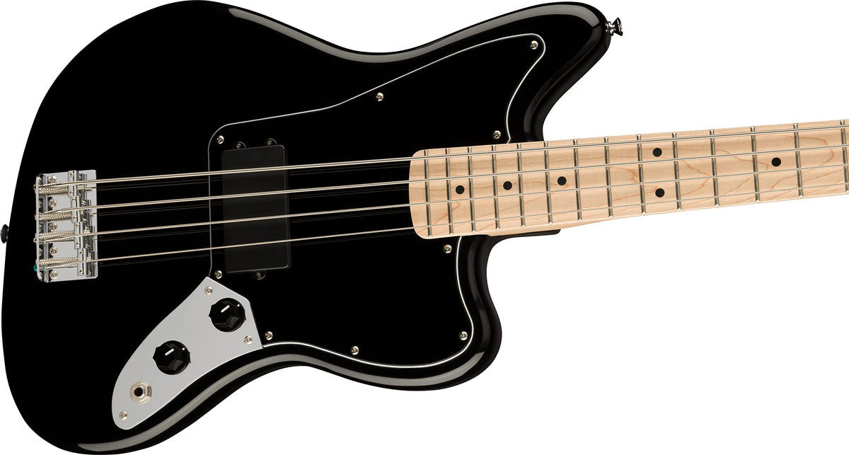 Fender Squier Affinity Jaguar Bass H - Black w/ Gig Bag