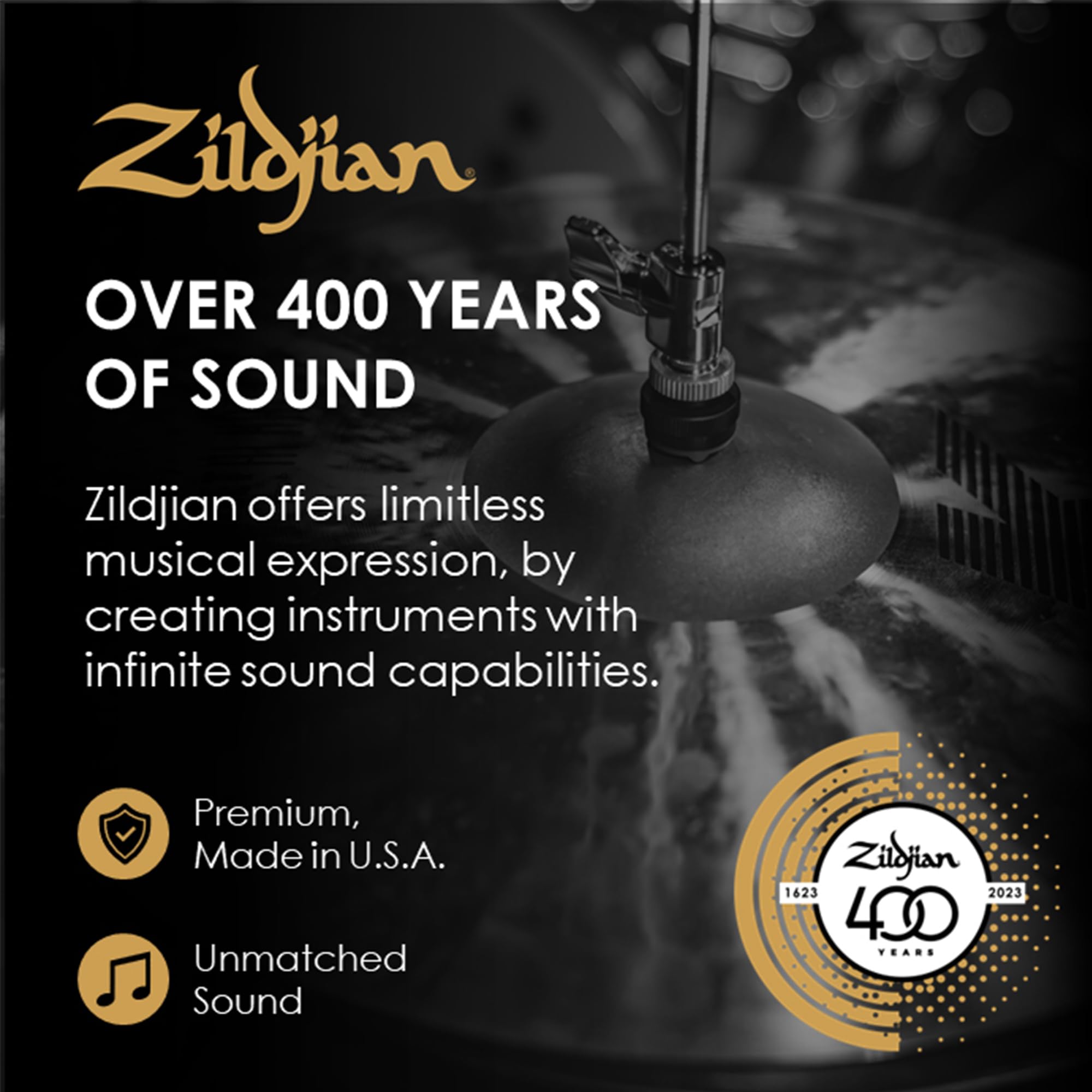 Zildjian A0497 20" A Stadium Medium Heavy Cymbals - Pair w/ Drumstick Bag
