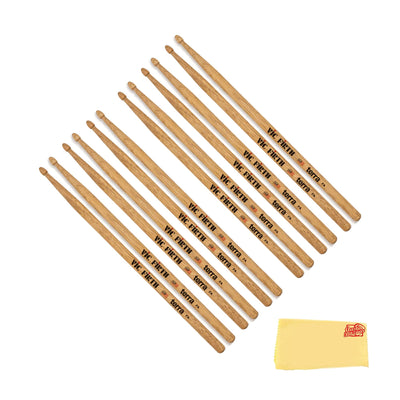 Vic Firth American Classic 7A Terra Series Drumsticks - 6 Pack