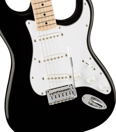 Fender Squier Affinity Stratocaster - Olympic Black w/ Frontman 10G Amplifier