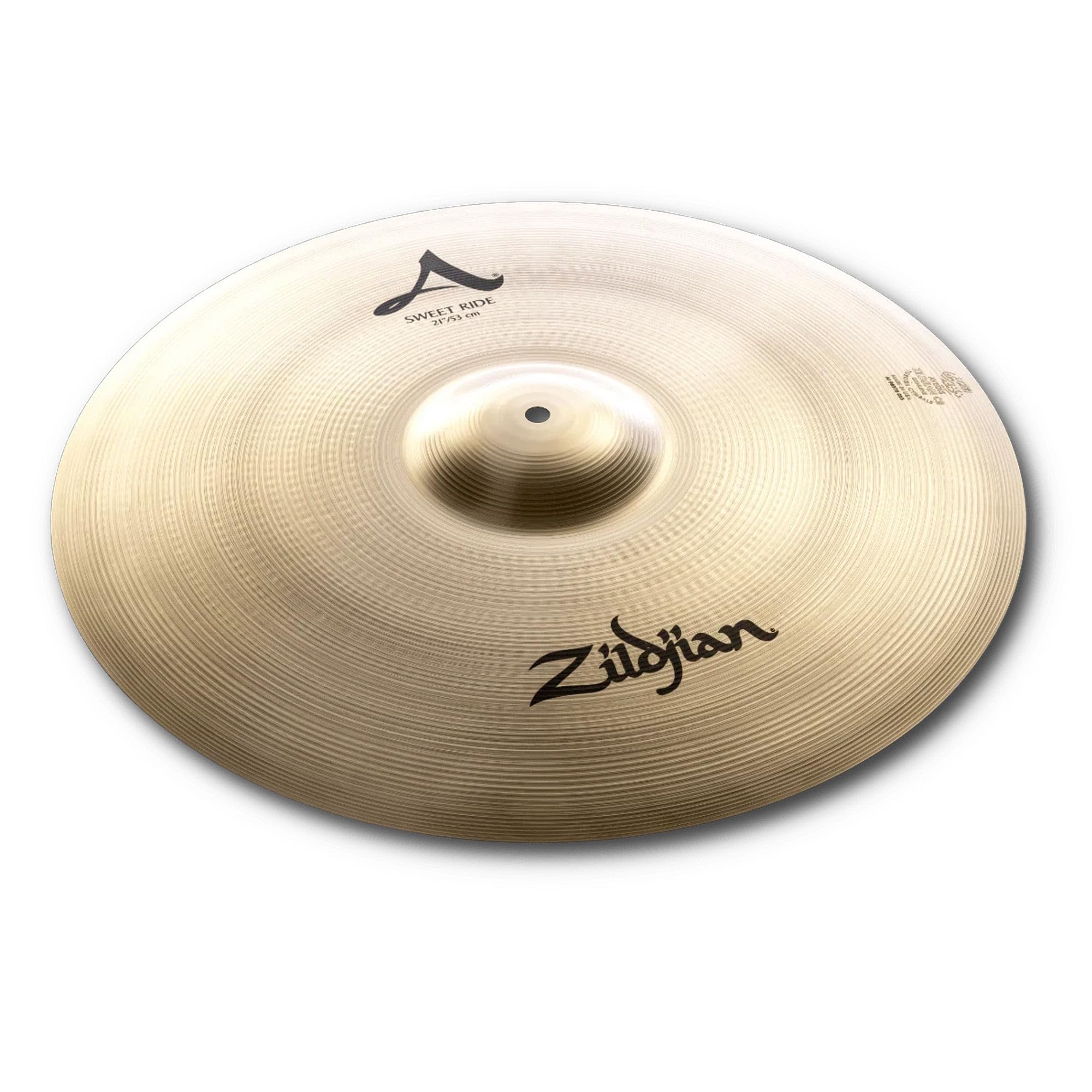Zildjian A20079 21" A Sweet Ride Brilliant Cymbal w/ Drumstick Bag