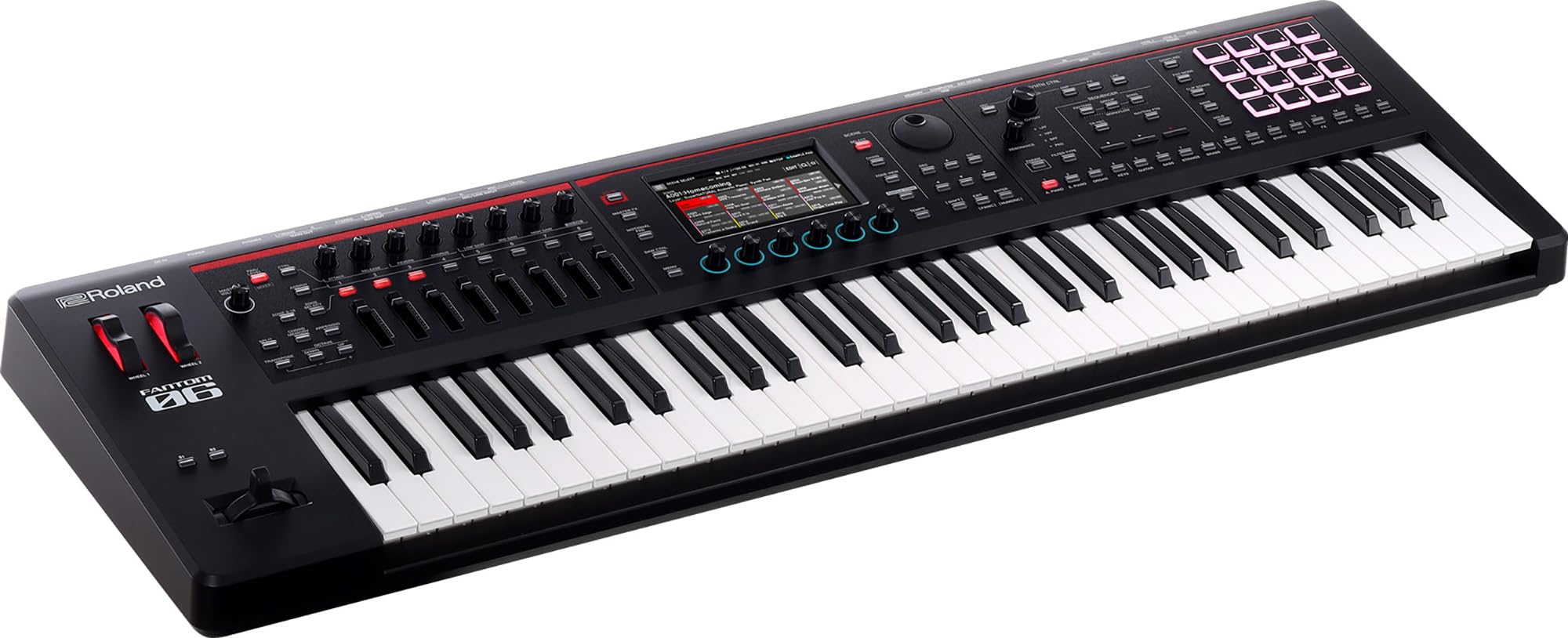 Roland Fantom-06 Synthesizer Keyboard w/ Adjustable Stand