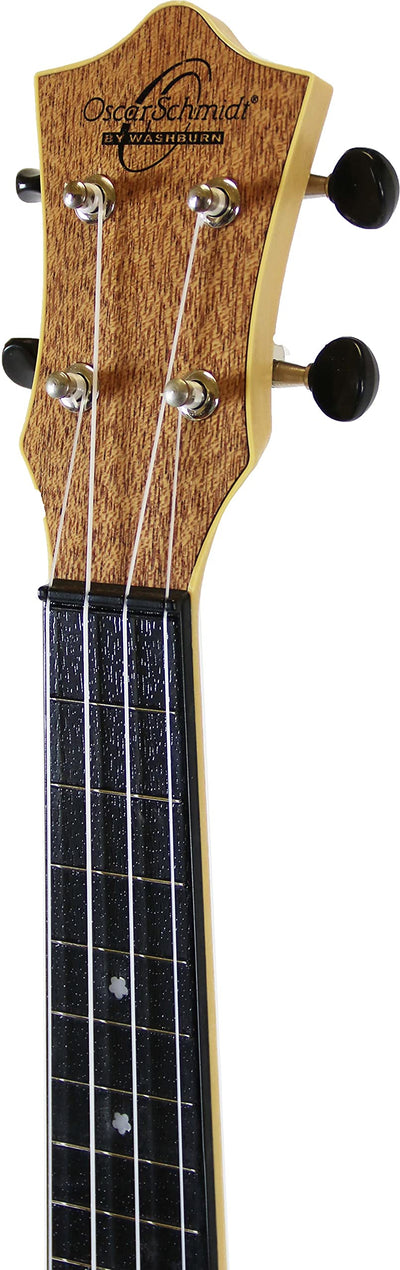 Oscar Schmidt OUN Soprano Ukulele - Dolphin w/ Hard Case
