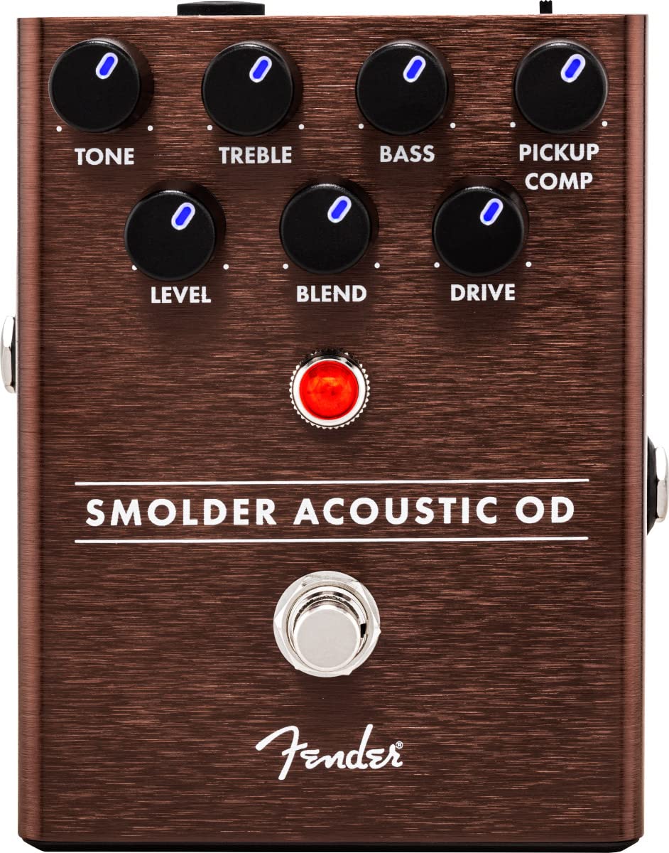 Fender Smolder Acoustic Overdrive Pedal w/ Instrument Cable