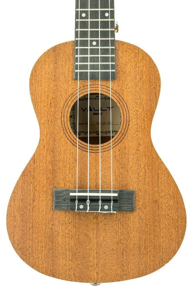 Vault UK-100 Arched Back Concert Ukulele w/ Gig Bag