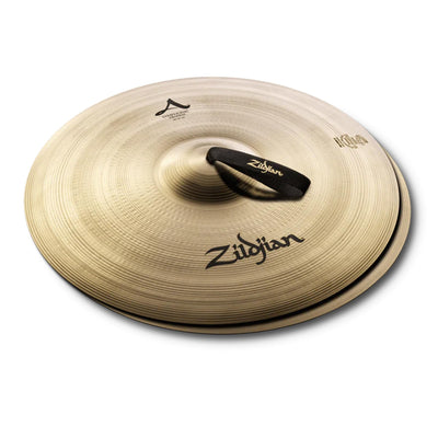 Zildjian A0449 20" A Symphonic Viennese Tone Cymbals - Pair w/ Drumstick Bag