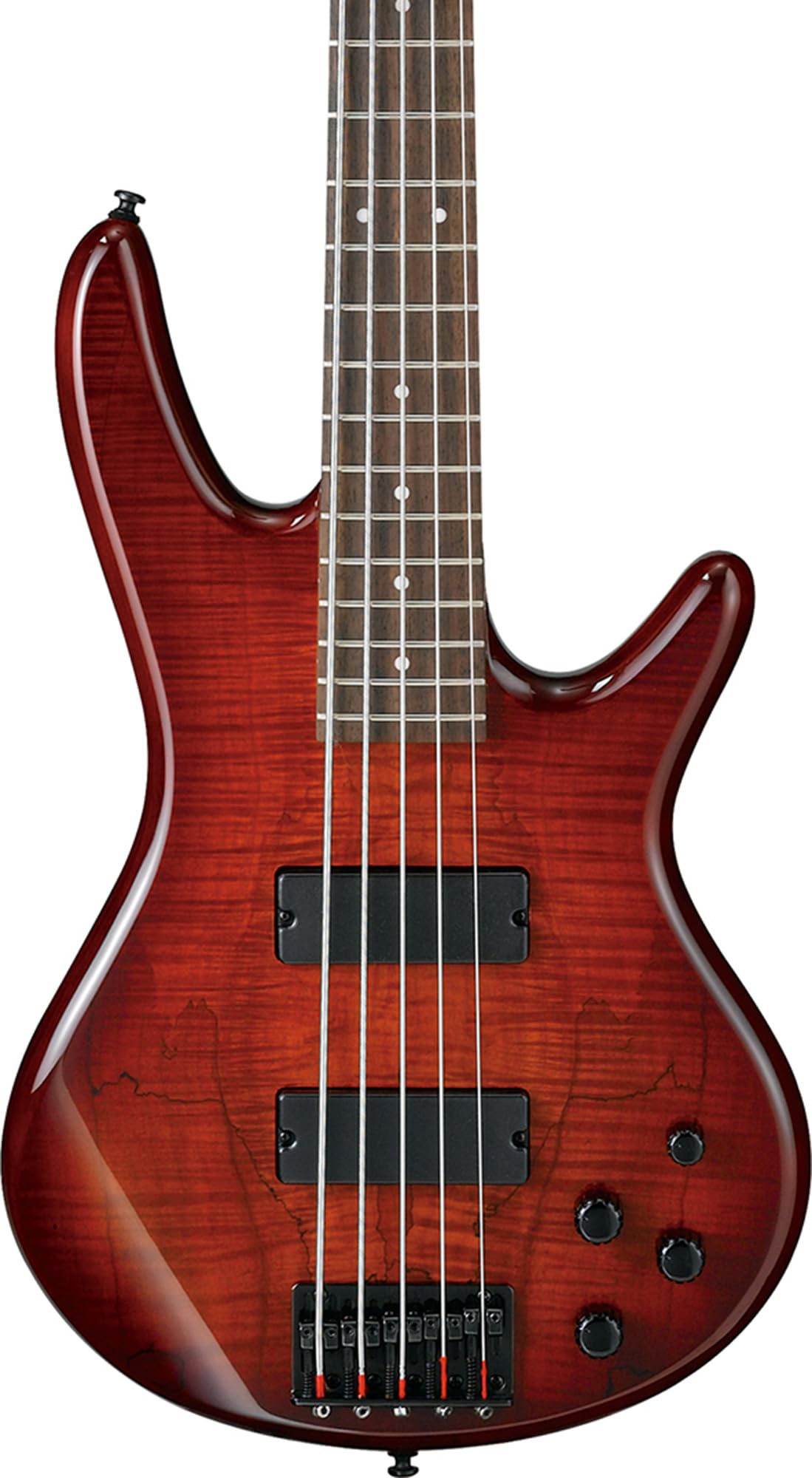 Ibanez GSR205SM SR Gio 5-String Bass Guitar - Charcoal Brown Burst w/ Gig Bag