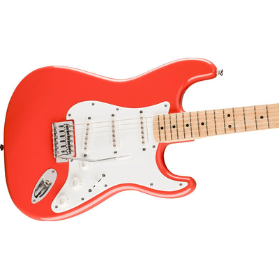 Fender Squier Sonic Stratocaster - Fiesta Red w/ Amplifier
