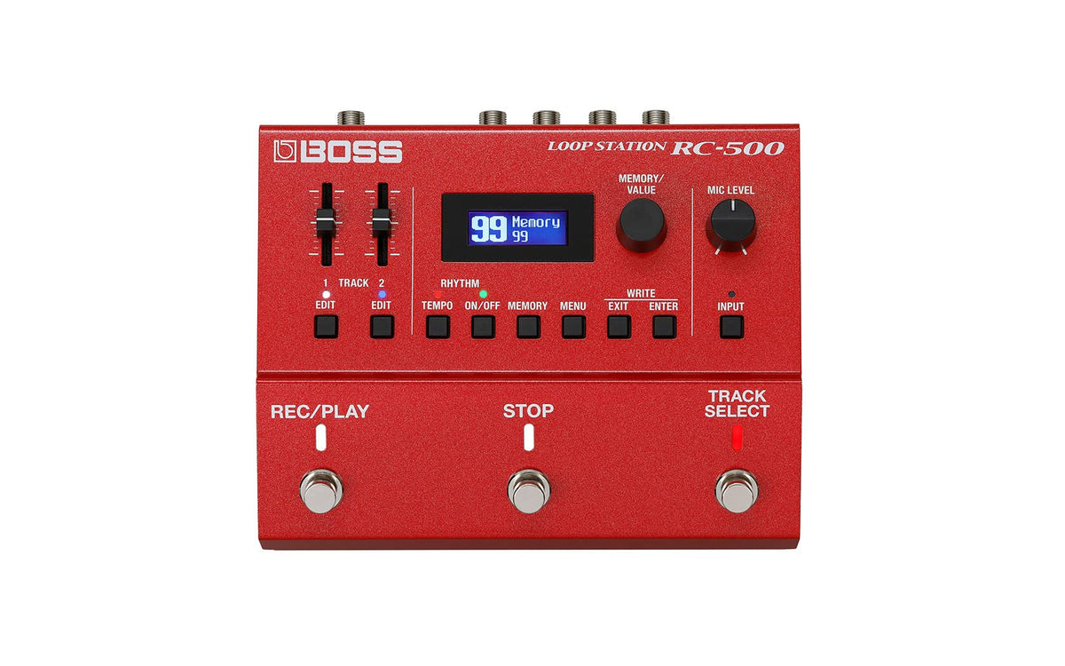 Boss RC-500 Loop Station w/ Instrument Cables