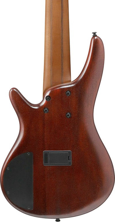 Ibanez SR506A SR Standard 6-String Bass Guitar - Mahogany Brown Burst w/ Gig Bag