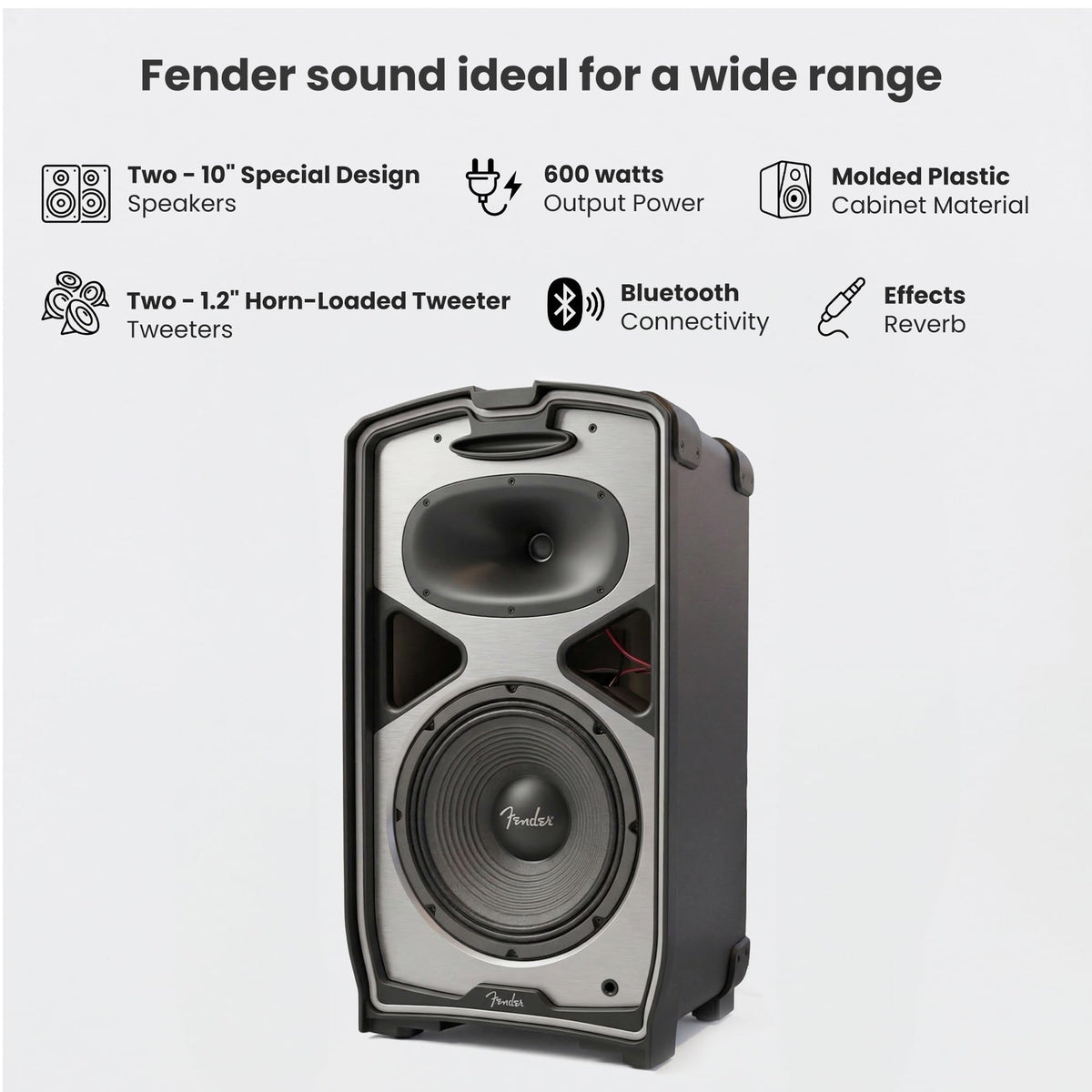 Fender Passport Venue S2 Portable PA System w/ Stands