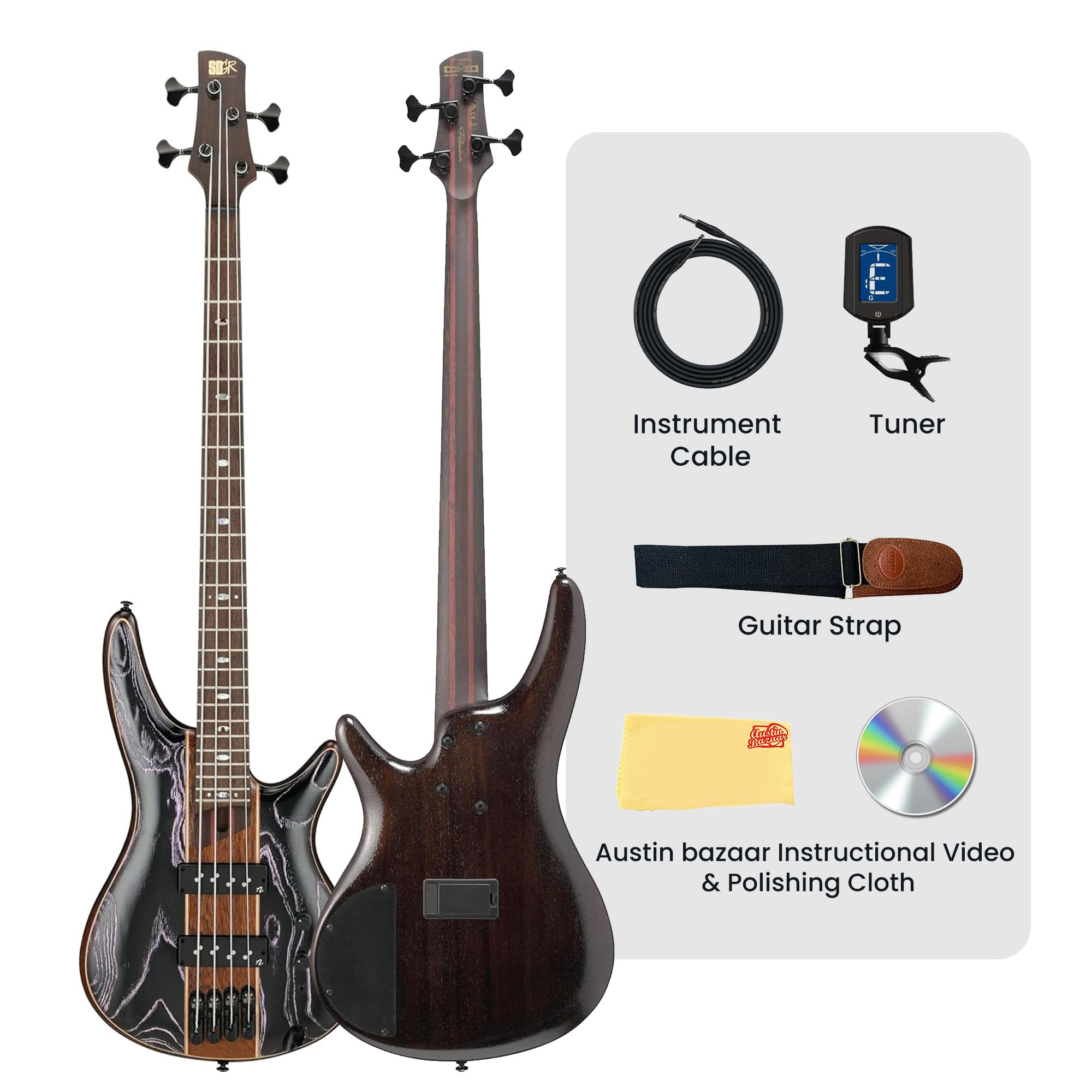 Ibanez SR1305SB SR Premium 5-String Bass Guitar - Magic Wave Low Gloss w/ Gig Bag