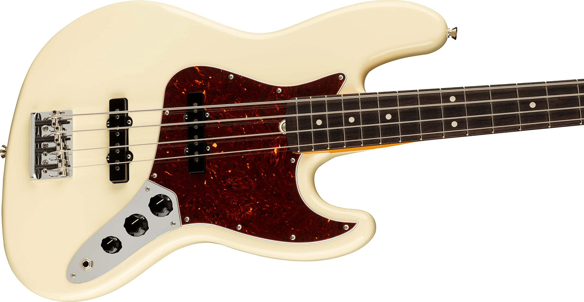 Fender American Professional II Jazz Bass - Olympic White w/ Deluxe Case