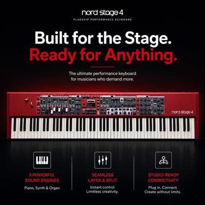 Nord Stage 4 88 Digital Piano w/ Adjustable Stand
