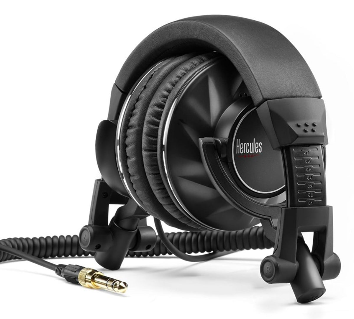 Hercules HDP DJ60 Closed-Back DJ Headphones w/ Case
