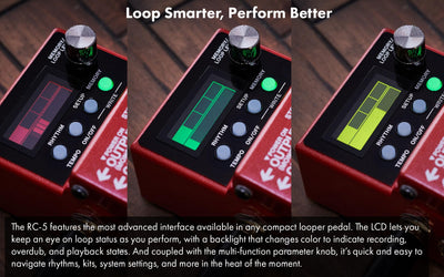 Boss RC-5 Loop Station w/ Instrument Cable
