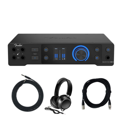 Fender Quantum HD 2 USB-C Audio Interface w/ Headphones