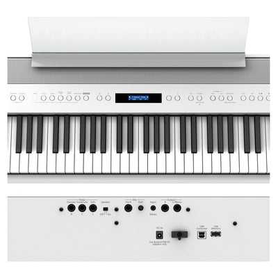 Roland FP-60X 88-Key Digital Piano - White w/ Sustain Pedal